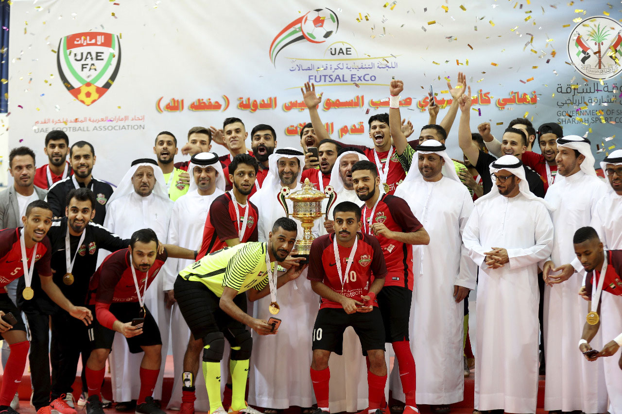 Shabab Alahli youth champions of the President’s Cup Futsal