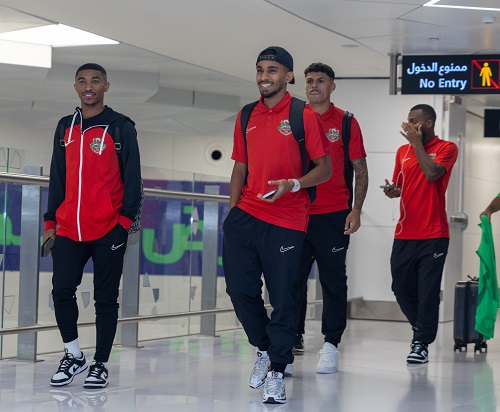 Shabab Alahli arrives Riyadh to face Al Nasr in AFC champions league playoff