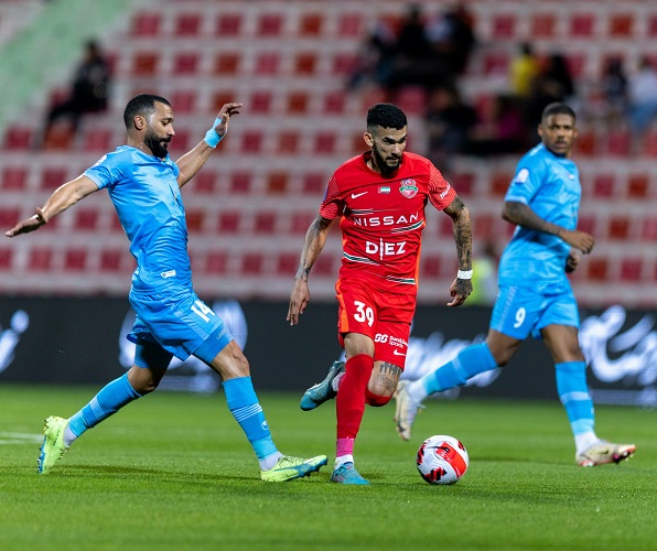 Shabab Alahli wins Dibba 5-1 to maintain Lead at ADNOC Pro League