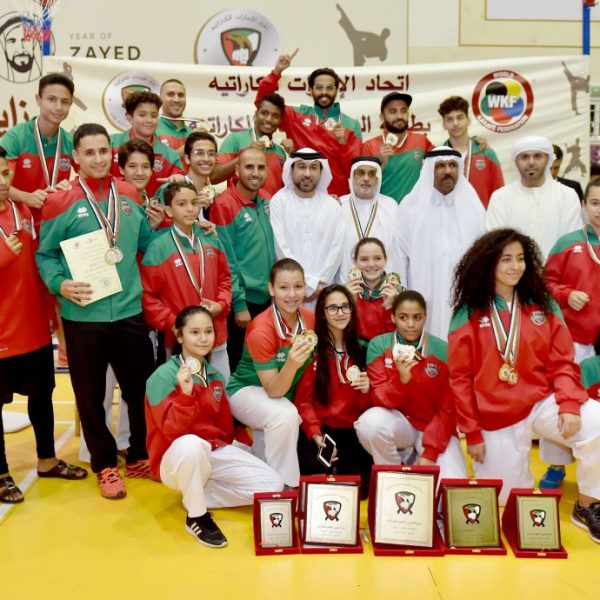 Shabab AlAhli Dubai dominate the karate titles for men and women