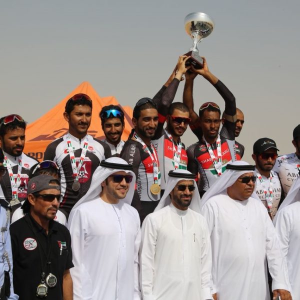 Shabab Alahli Dubai cycling team is running against the clock for the U.A.E. Champions League