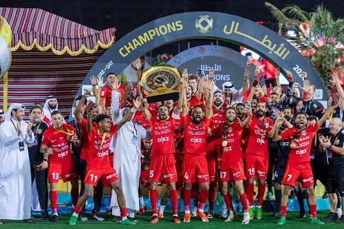 Shabab Alahli is the Champions of  UAE-Qatar Super Shield