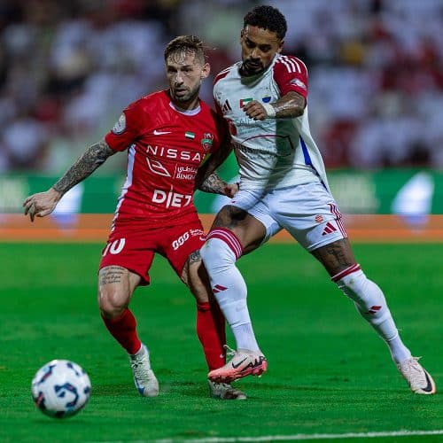 SHABAB AL AHLI WINS SHARJAH TO TOP THE TABLE WITH 18 POINTS